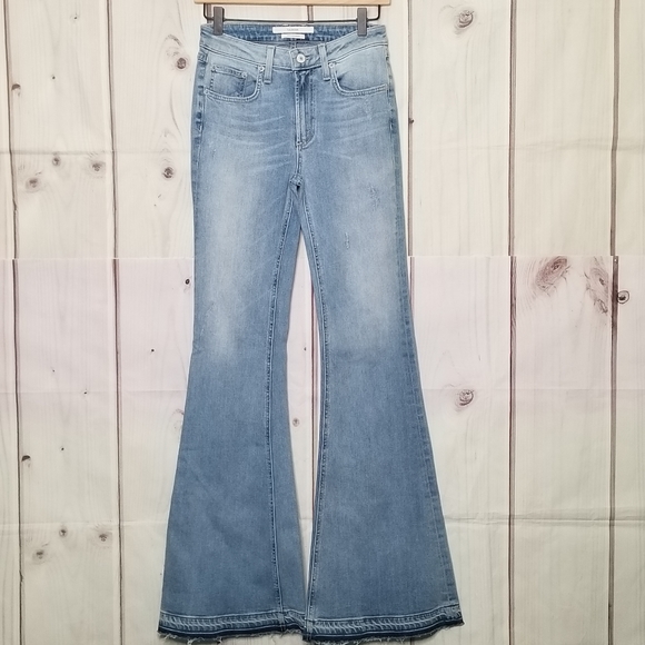 Tularosa Denim - Tularosa Penelope Mid Rise Flare Jeans Size 26
